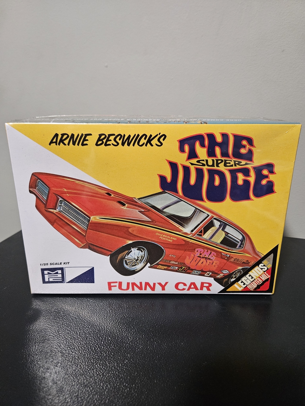 Super Judge Funny Car Pontiac GTO 1969 Plastic Model By Mpc
